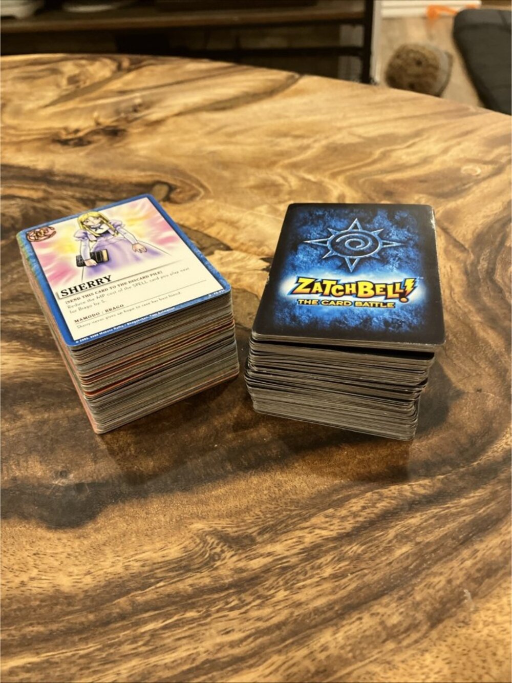 Assorted Zatch Bell Trading Card Lot Bandai Game Cards
